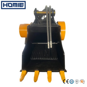 Godet de broyage hydraulique HOMIE 20 <span class=keywords><strong>25</strong></span> 30 tonnes pour excavatrice, concasseur de roche, broyeur de béton et de pierres - Product Image 2