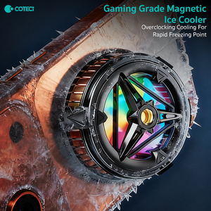 COTECi Type C Small Body Magnetic Gaming Grade Magnetic Ice <strong>Cooler</strong> With Rgb Light For IPhone - Product Image 1