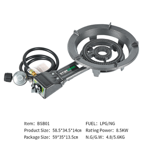 Bảo tồn năng lượng và ngọn lửa lớn công nghiệp Bếp <span class=keywords><strong>gas</strong></span> gang phạm vi khí cho thương mại - Product Image 2