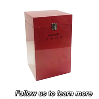 Cajas de vino de madera lacada biodegradable elegante con revestimiento UV laminado mate grabado directo del fabricante para whisky