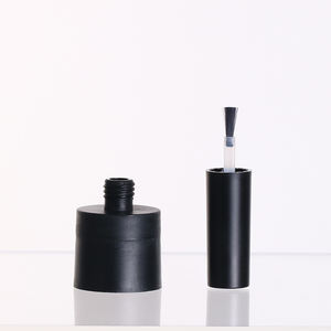 Flacon de vernis à ongles en plastique noir avec bouchon à vis HDPE, personnalisable avec logo, en gros, 5-15 ml - Product Image 3
