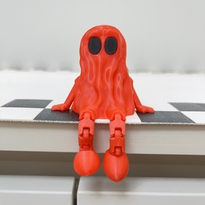 Figurine Articulée Fantôme d'Halloween Imprimée en 3D, Décoration de Fête Nocturne de Carnaval en Verre, Jouet à Brancher, Cadeau - Product Image 6
