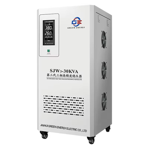 220V AC điện áp tự động ổn định SVC 50kva ba giai đoạn 50/60Hz Điều chỉnh tần số làm bằng đồng bền hiệu quả cao - Product Image 6