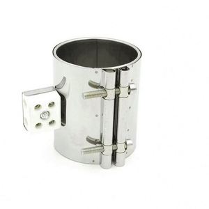 Chauffe-bande isolé au mica pour vis d'extrusion en acier inoxydable 220 V 200 W 25 mm avec thermocouple - Product Image 1