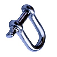 Quincaillerie de bateau marin en acier inoxydable Offre Spéciale, manille d forgée avec goupille captive de haute qualité pour yacht 316