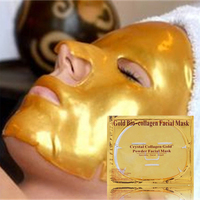Masque facial bio-collagène anti-rides à succès – Masque visage en poudre d'or au collagène cristallin