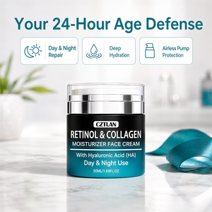 Crème <span class=keywords><strong>Visage</strong></span> au Rétinol et Collagène Éclaircissante Soin Réparateur <span class=keywords><strong>Anti</strong></span>-Âge Hydratante Nourrissante - Product Image 2