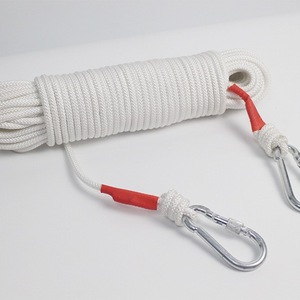 Cuerda de acero Master de 8 mm con núcleo de acero, 20 m, gancho simple para escalada, rescate, uso en exteriores y emergencias - Product Image 3