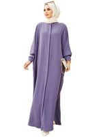 Robes longues de qualité supérieure pour femmes, fabriquées par l'usine Yibaoli, Abaya modeste fermée, Abaya Dubai islamique, Abaya à manches papillon