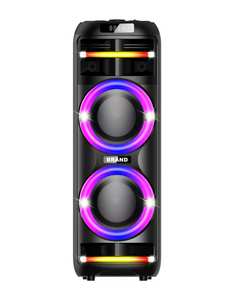 Loa Bluetooth di động chuyên nghiệp, loa stereo nhà cửa 8 inch đôi, tích hợp sạc, dành cho tiệc tùng - Product Image 4