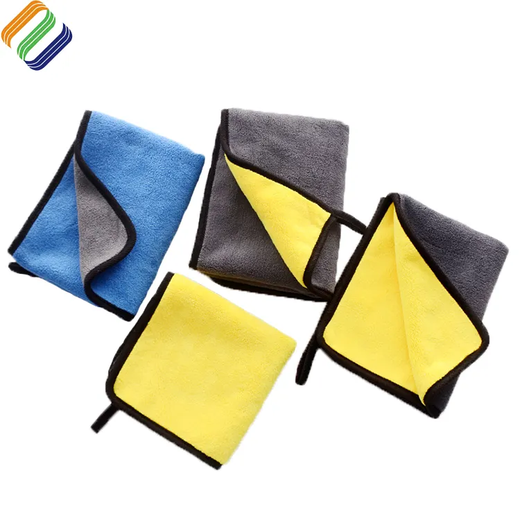 Microfiber Cleaning Towel Cloth Thicker 600gsm 800gsm Super Absorbent Microfiber Car Care Wax Polishing Wash Towel