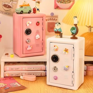 Metal Rectangle Money Box With Electronic Combination Lock For Kids Ages 8 13 Years Birthday Gift Safe Storage - Product Image 1