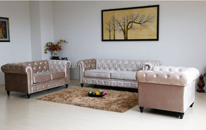 Set di Divani per Soggiorno, Divano Lounge da 1-3 Posti in Ecopelle Marrone per Casa e Hotel - Product Image 5