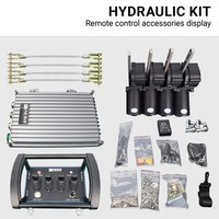 Control Remoto Hidráulico Inalámbrico Industrial de 4 Canales, Joystick Proporcional para Grúa y Excavadora