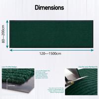 Tapis de protection en TPE à poils bouclés, facile à nettoyer, faible profil, taille personnalisée, haute qualité, double rayures, directement du fabricant