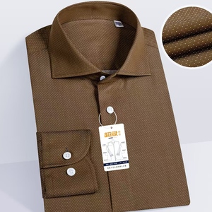 Hochwertiges Bügelfrei-Herrenhemd aus 100% Baumwolle, <span class=keywords><strong>Hellblau</strong></span> Gestreift, Knitterfrei, Langarm, Formelles <span class=keywords><strong>Hemd</strong></span> - Product Image 4
