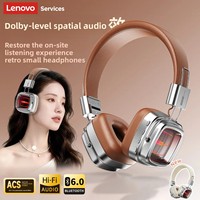 Casque sans fil LS117 pour mode double filaire/sans fil 5.0, rétro, circum-auriculaire, son de haute qualité, réduction de bruit ENC