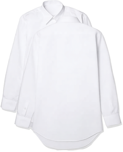 เสื้อนักเรียนสีขาวขายส่งสำหรับเด็ก |   ชุดนักเรียนแขนสั้นจากโรงงาน FMF - Product Image 1