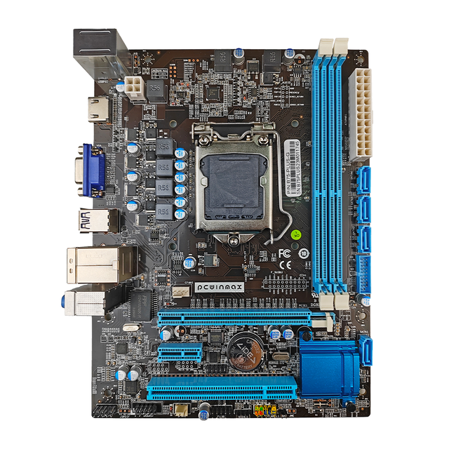 PCWINMAX Gaming B75 MATX Motherboard LGA1155 DDR3 16GB USB 3.0 SATA III PCI-E 3.0 Support 2nd/3rd Gen Intel Core I7 I5 I3 CPU