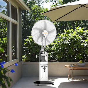 مخرج يو إس بي 18 بوصة يعمل بالطاقة الشمسية مع جهاز تحكم عن بعد تيار متردد توصيل لنا مروحة شحن رذاذ الماء قابلة لإعادة الشحن - Product Image 4