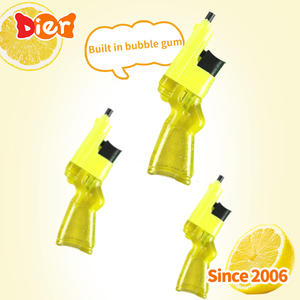 بيع بالجملة للحلويات بعلامة تجارية خاصة مخصصة، لعبة على شكل بندقية قنص كرتونية مع بخاخ حلوى سائل بنكهة الفواكه، لعبة حلوى للأطفال OEM - Product Image 6
