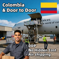 Agente de Envío a Colombia Sin Costos Adicionales, DDP, Carga Aérea, Alibaba-express, Entrega Rápida Puerta a Puerta, Transitario
