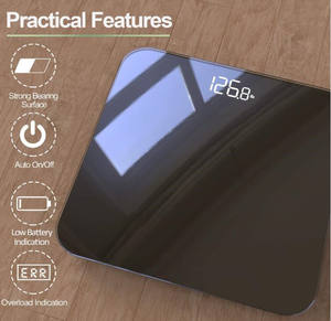 <span class=keywords><strong>Balance</strong></span> de salle de bain numérique <span class=keywords><strong>pour</strong></span> le poids corporel personnel à domicile, 396 livres - Product Image 2