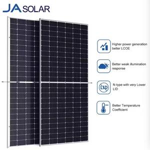 Panel solar JA N tipo Bifacial 610W 615W 620W 625W 630W 635W 650W 700W 750W 800W 1000W Paneles solares de vidrio doble JAM72D42 - Product Image 6