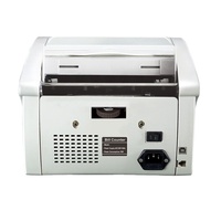 Compteur de billets de banque économique SEMTOM blanc avec écran LCD, vitesse de 1000 pièces/min, fonctions UV/IR/MG/DD, garantie 1 an
