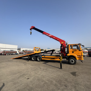 Camion de dépannage SHACMAN 6x4 avec grue de 10 tonnes pour le transport de marchandises en une seule machine, dépanneuse lourde - Product Image 5