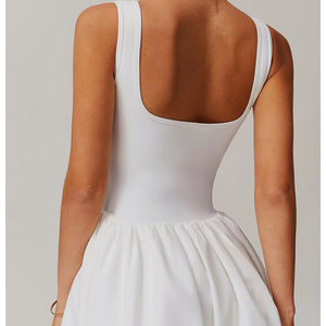 Neues 2025 Heißes Sexy Mädchen Padel Tennis Golf Kleid Röcke Übungskleidung Weiche Workout Sportbekleidung Fitness-Kleid für Frauen - Product Image 5