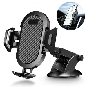Car Phone Holder Car 360 Degree Rotatable Adjustment Mobile Phone Holder strong suction 2 IN 1 Phone Stands