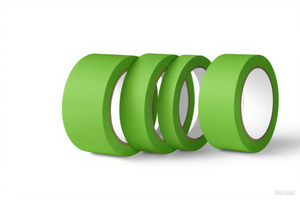 Papier crêpe de qualité supérieure Ruban de masquage automobile Résistant à la chaleur Acrylique simple face sensible à la pression <span class=keywords><strong>Wasabi</strong></span> Hot Melt - Product Image 2