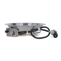 Kit de brûleur de vente directe d'usine Kit de brûleur à gaz rond de 460mm Kit de brûleur au propane extérieur