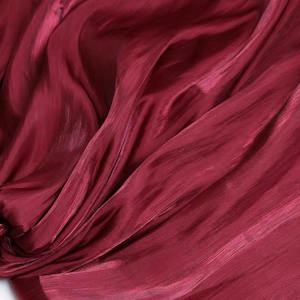 قماش ساتان رطب بورجوندي قماش حرير دانتيل غزل لامع قماش ساتان رطب قماش بوليستر لفستان تنورة - Product Image 1