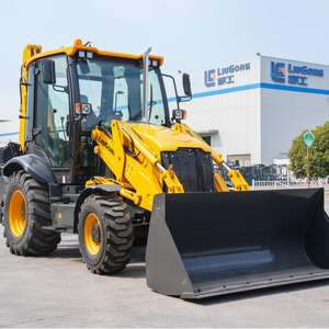 Original Liugong 764A Retroescavadeira 4WD Drive Retroescavadeira Carregador para Cavar e Carregar com Sistema Hidráulico - Product Image 3