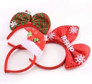 New Christmas Headbands for Women Men Kids Sequins Antler Xmas Decoration Hair Accessories Cute Unisex <b>Gifts</b> Guangdong HSS2 - Product Image 4