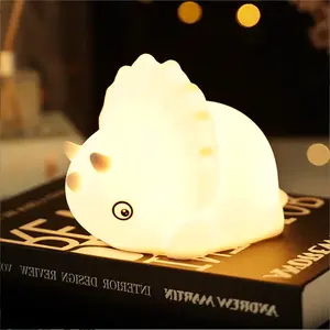 Hot-selling Home Decoration Multiple Colors Cute Bunny Cat Rabbit Unicorn Bear Silicone Night Light for Kids