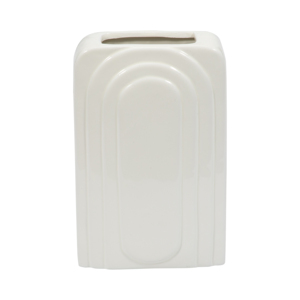 Vaso rettangolare moderno decorativo per fiori, per soggiorno, camera da letto, ufficio, decorazioni per la casa - Product Image 1