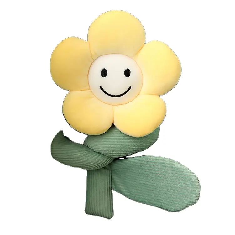ألعاب الزهور القطيفة الأكثر مبيعًا CE/ASTM 2024 ستائر الزهور المحشوة المخصصة مع هدية مميزة