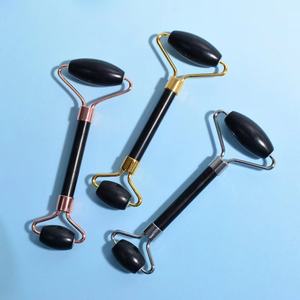 Set <span class=keywords><strong>de</strong></span> Cuidado Facial 2025: Rodillo Facial <span class=keywords><strong>de</strong></span> <span class=keywords><strong>Jade</strong></span> con Marco Dorado y Piedra Negra Bian, Herramienta <span class=keywords><strong>de</strong></span> Cuidado <span class=keywords><strong>de</strong></span> la Piel Gua Sha, Piedra Gua Sha para 6 <span class=keywords><strong>Beneficios</strong></span> para la Piel - Product Image 5