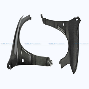 Pour Mitsubishi Lancer Evo 8 9 VTX Cyber Evo Style 2001-2007, garde-boue avant en fibre de carbone, version piste, pièces de rechange pour carrosserie automobile - Product Image 2