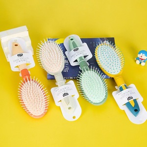 หวีลมแบบมีเบาะ แปรงผมไนลอน ขนาดใหญ่ สีผสม ใช้ในบ้าน วัสดุพลาสติก - Product Image 4