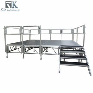 Portable Concert <b>Stage</b> Modular Detachable Aluminum <b>Stage</b> <b>Platform</b> Podium for Wedding Events <b>Stage</b> - Product Image 1