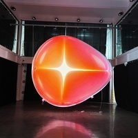 Letrero Inflable Gigante, Modelo Inflable para Centro Comercial, Escenario LED Oxford, Estrella Inflable Personalizada, Decoración Inflable