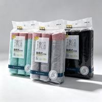 Sacs poubelles multicolores à cordon coulissant, sacs poubelles en plastique jetables pour la cuisine et la maison