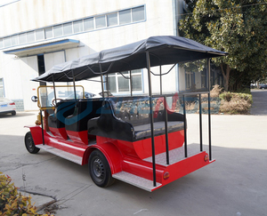 Voiture électrique classique rétro 2026 à quatre roues avec moteur AC, de luxe, style vintage, autonomie supérieure à 100 km et 4 à 17 places - Product Image 6