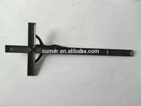 Fournisseur funéraire D052 croix de cercueil Italie accessoires funéraires pour cercueil et cercueil