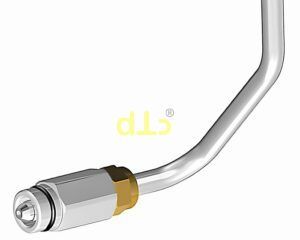 Pièce de machinerie de construction : Conduite/Tuyau haute pression pour groupe électrogène X52207700008 / X52207700016, tube de carburant haute pression pour MTU - Product Image 4