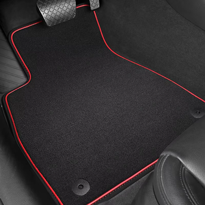Alfombrillas de Lujo para Auto, Juego Completo de Nylon Afelpado, Color Negro, Impermeables, Antipolvo y Antideslizantes para 911 - Product Image 2